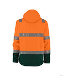 Dassy Malaga Softshelljas met afneembare capuchon in Hi-vis kleuren