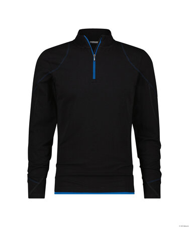 Dassy Sonic zwart/azuurblauw