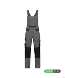 Dassy Tronix stretch bretelbroek met kniezakken