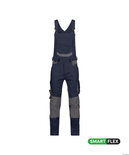 Dassy Tronix stretch bretelbroek met kniezakken