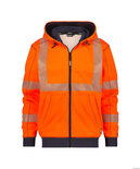 Dassy Evans hoodievest in fluor kleuren combinaties