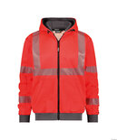 Dassy Evans hoodievest in fluor kleuren combinaties