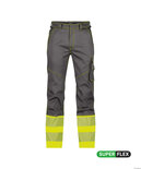 Dassy Princeton stretch werkbroek met reflectie